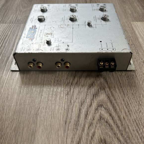 MTX RT-X02A 3 Way Electronic Crossover Vintage Car Audio Untested - Picture 6 of 8